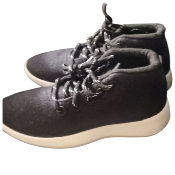 Allbirds Black and White Sneakers Womens Size 5 Wrum W5 - Picture 5 of 14